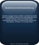 Musikinstrumentenversicherung